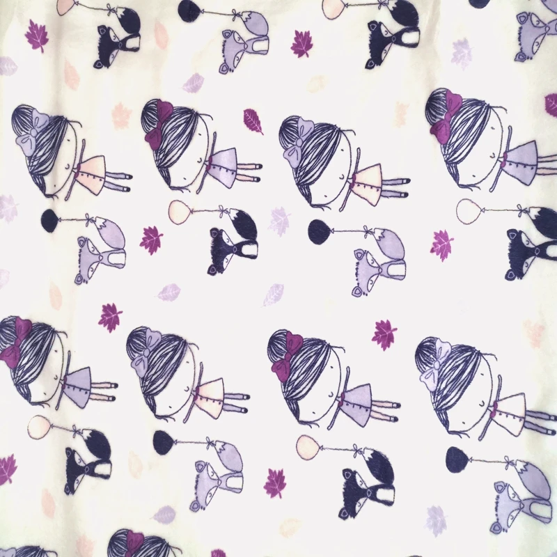 
cheap factory direct supply breathable mink children cartoon korean baby blanket 