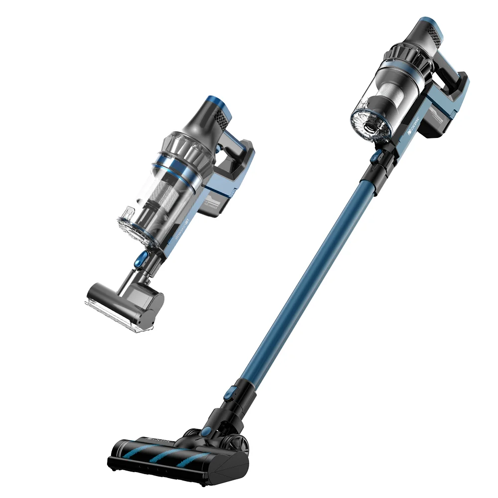 Proscenic P10Pro LED Display cordless vacuum cleaner handheld Stick Lightweight Bagless Vacuum Portable charging stand