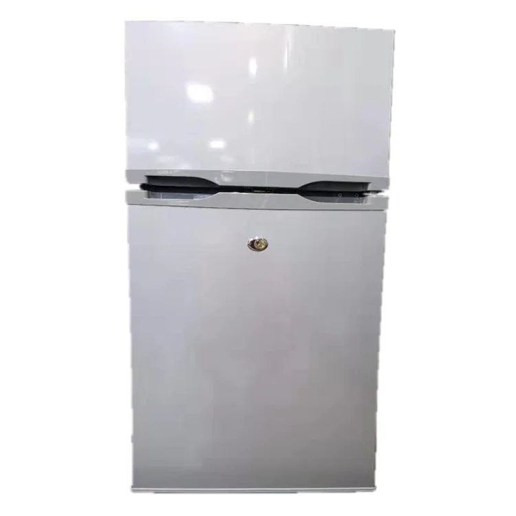 138L Double Doors DC Refrigerator Fridge Home Use Small Capacity