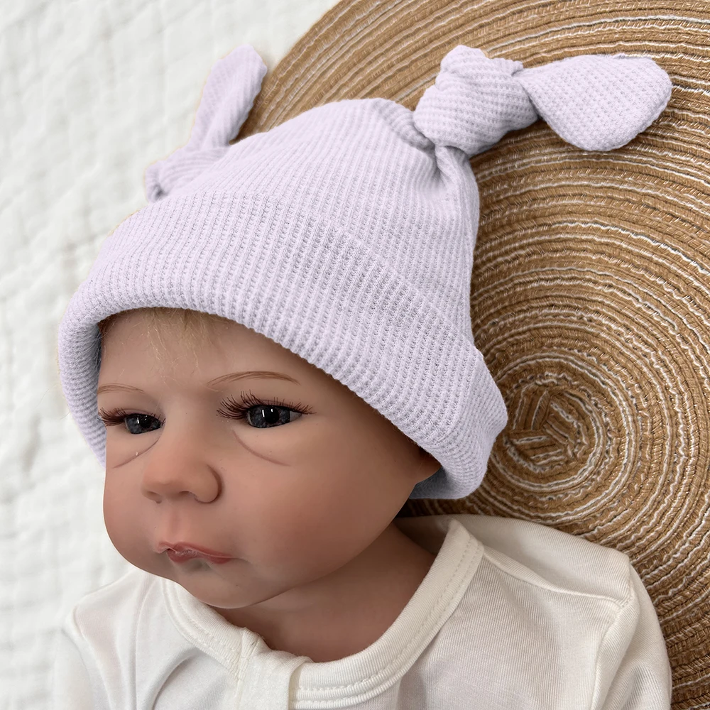 Fashionable baby hats for newborns  cotton hats for both boys and girls