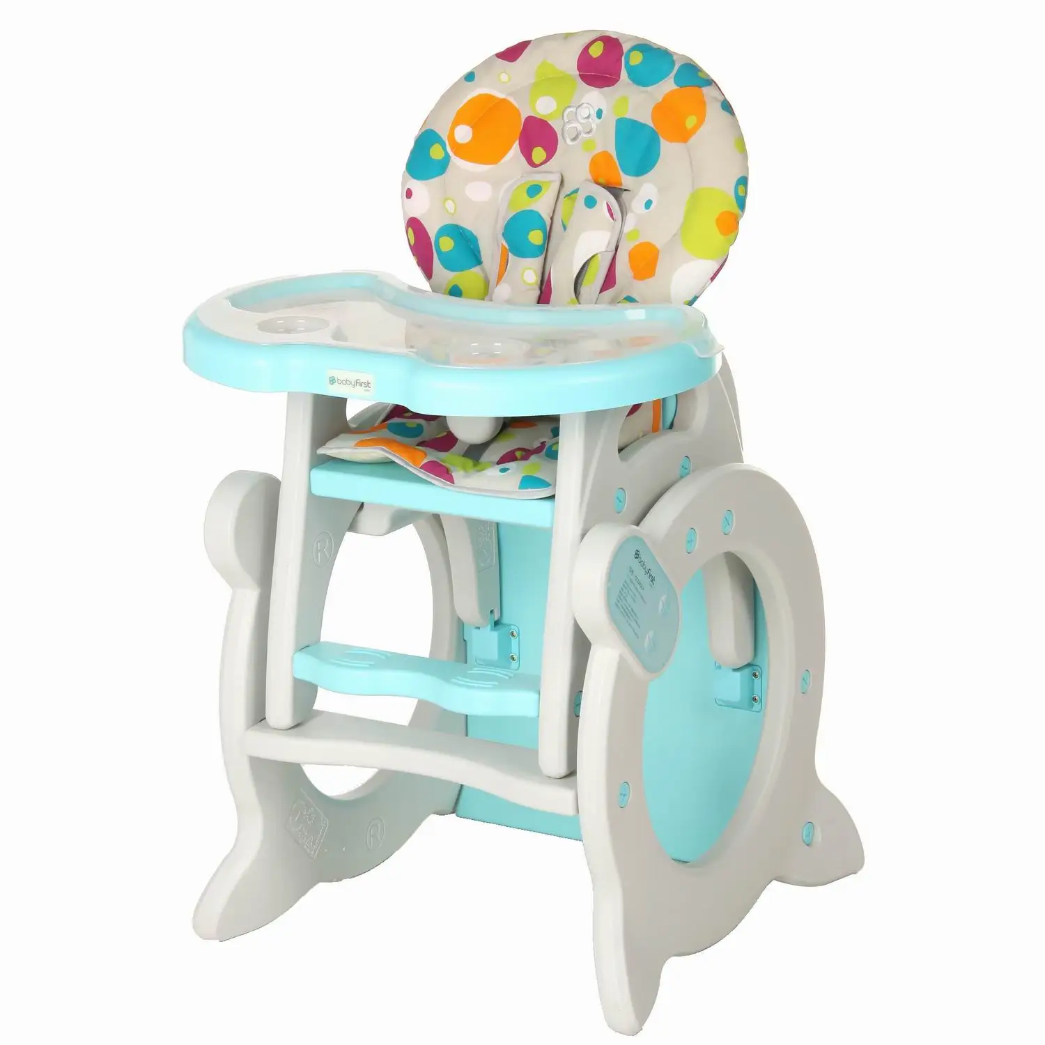 High Quality Cc008Aa Luxury Baby High Chair Baby Feeding Dinning Chair Study Table Restaurant-Baby-Plastic-Folding-High-Chair