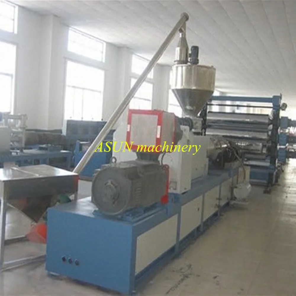 PVC floor carpet sheet making machine