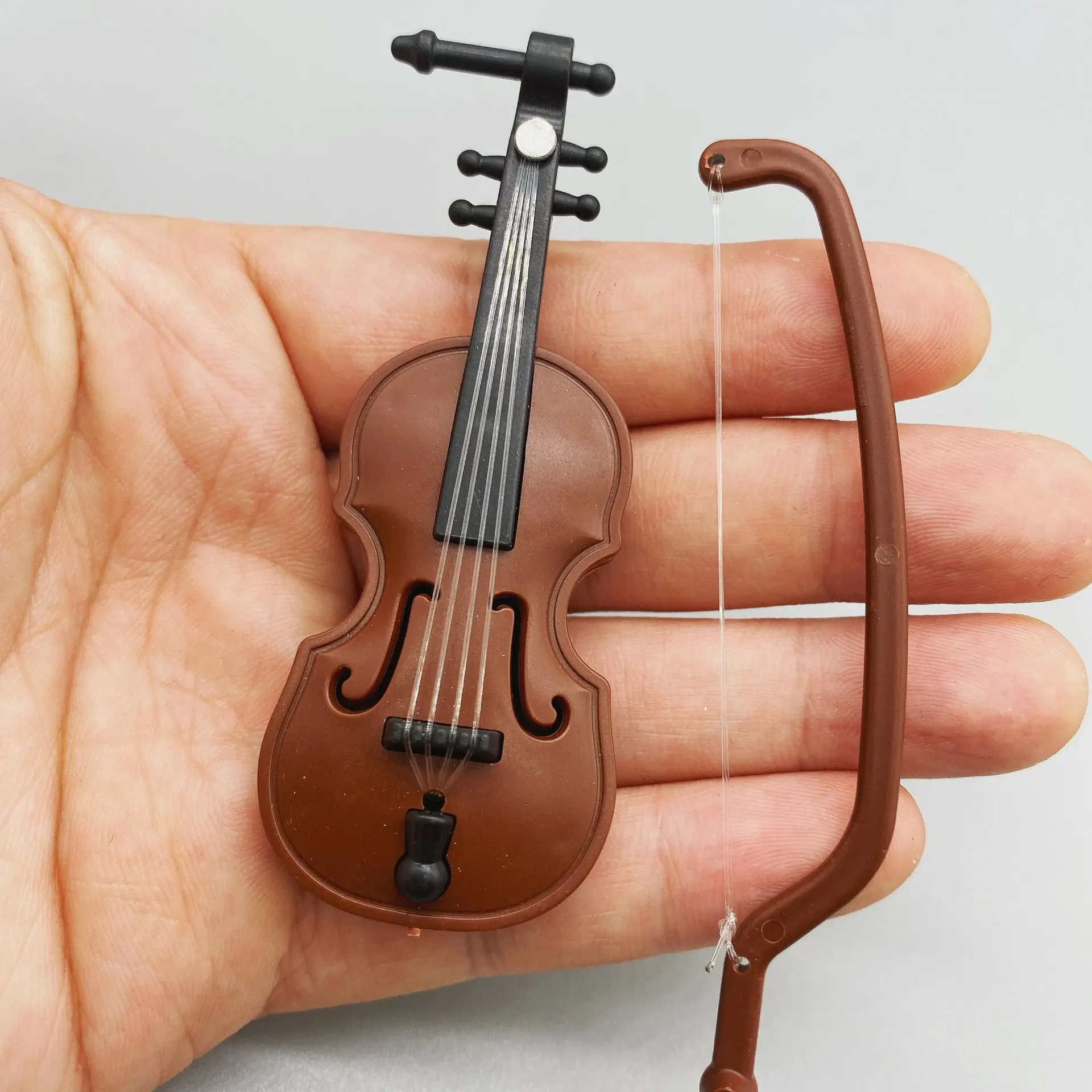 new product 2024 DOLLHOUSE mini toy scene shooting Model doll house accessories simulation violin decoration ,diy accessory