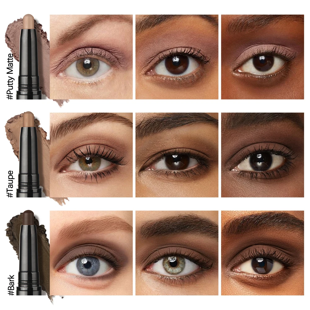 ANGLICOLOR double-headed eye shadow stick waterproof long-lasting flash eye shadow matte double sided eye shadow Christmas