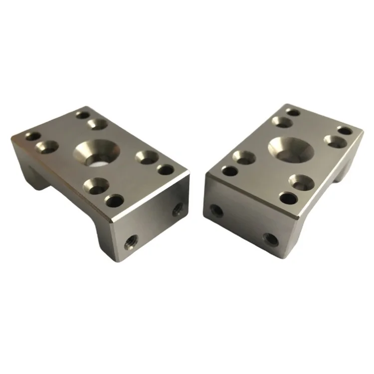 Cnc Milling Hydraulic Manifold Aluminum Block With Anodizing