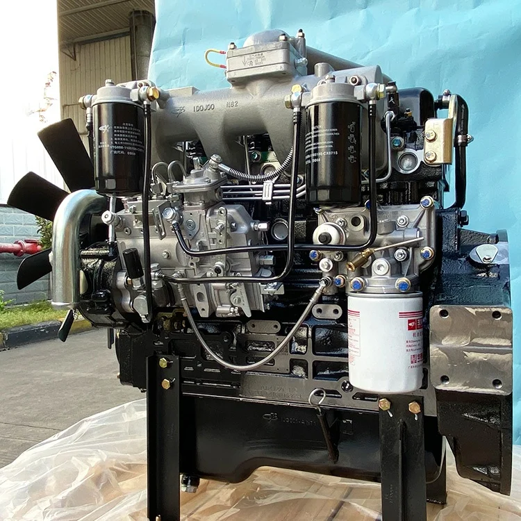 Genuine Yuchai 4.3L Construction Machinery Engines YCD4J22G Diesel Engine Assembly 115hp