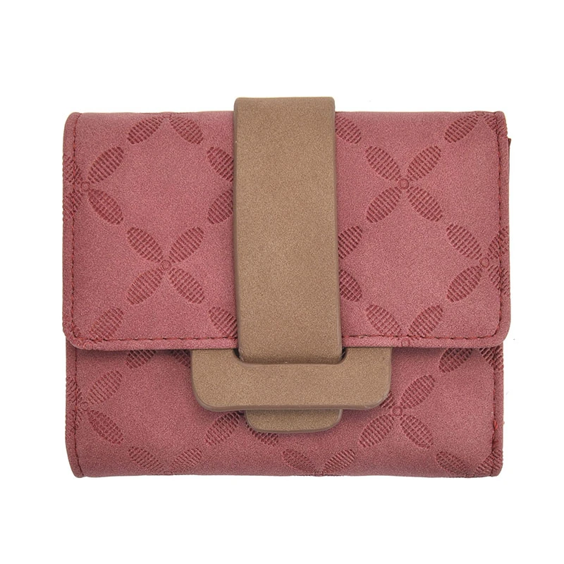 2023 New Minimalist Small Short Cheap hot selling PU leather women customize leather wallet women leather wallet