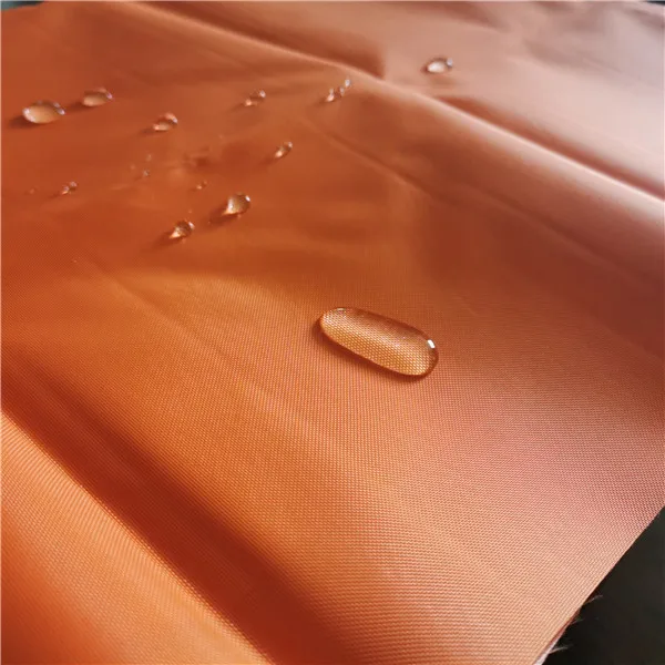 210D Polyester Bag Material Oxford Fabric Waterproof With Pu Coating