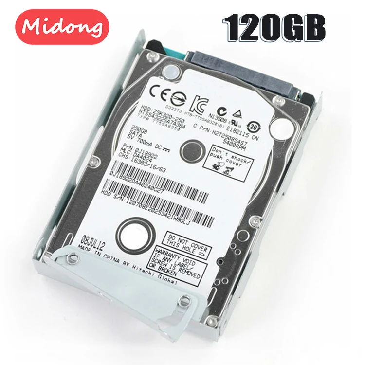  Жесткий диск HDD 120 ГБ с монтажным кронштейном для Sony PlayStation3 PS3 Super