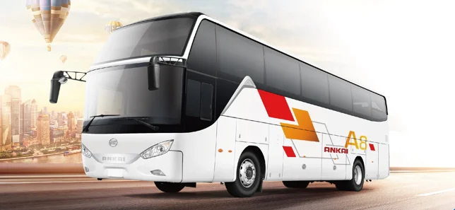 Ankai luxury European 12M 50 seats city tour high-end diesel big bus for sell