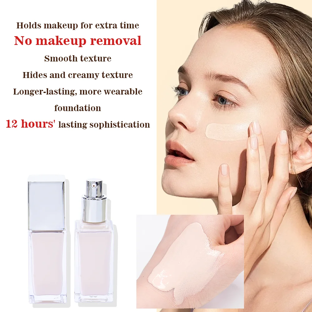 Wholesale Vegan 30ml Face Primer Base Custom Private Label Makeup Primer Cream Facial Liquid Makeup Foundation Primer