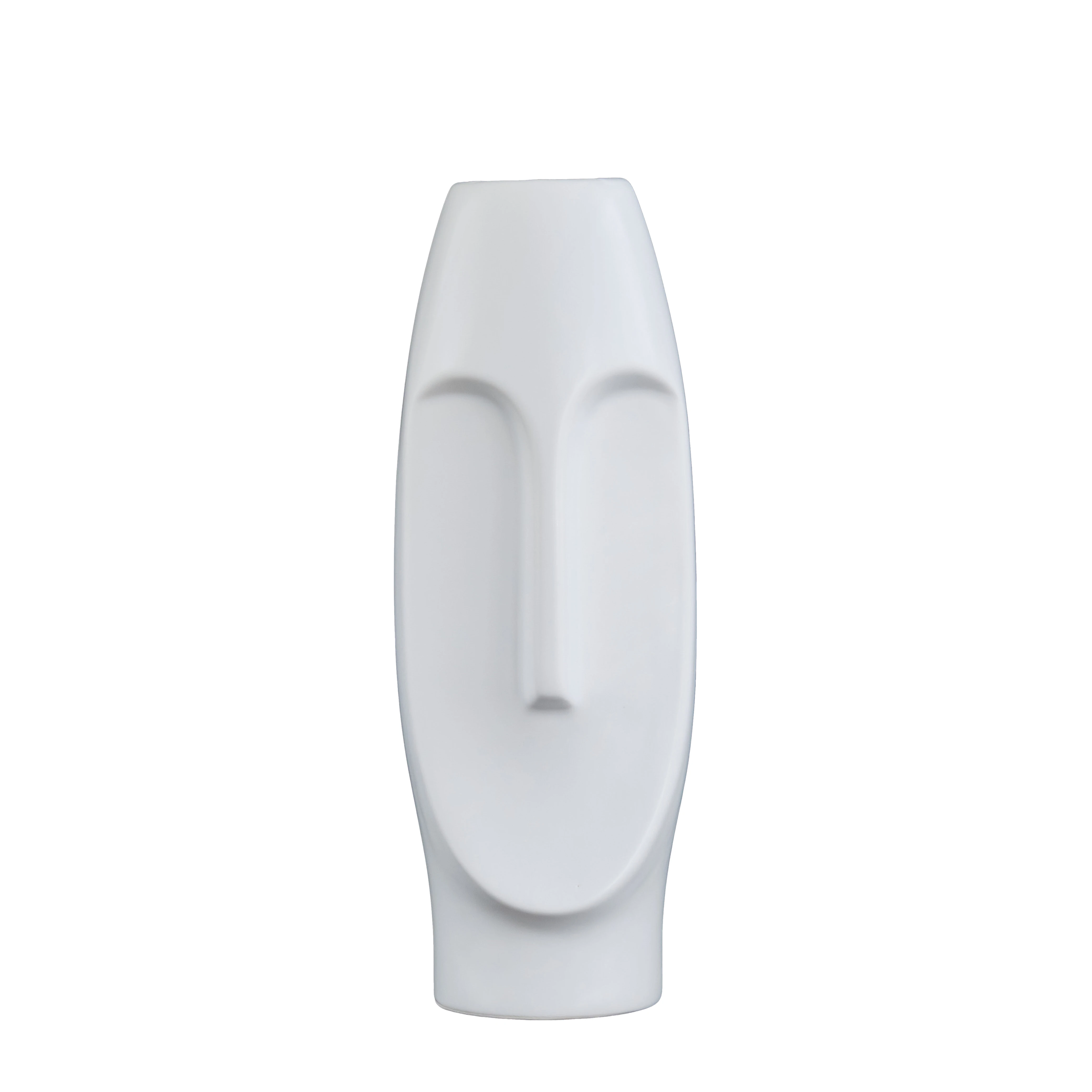 Home Decor Modern Nordic Style Face Vases Simple Design Human face Ceramic Flower vase