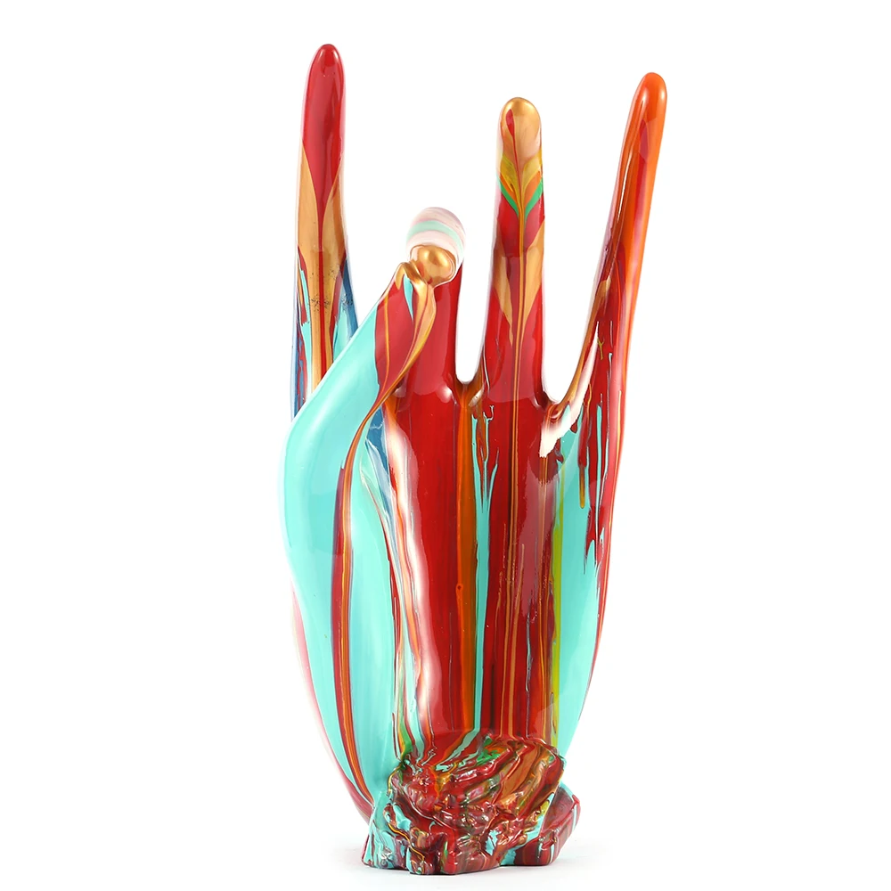 Творческий Популярный Современный художественный стиль интерьер домашний декор красочная ручная роспись ремесла