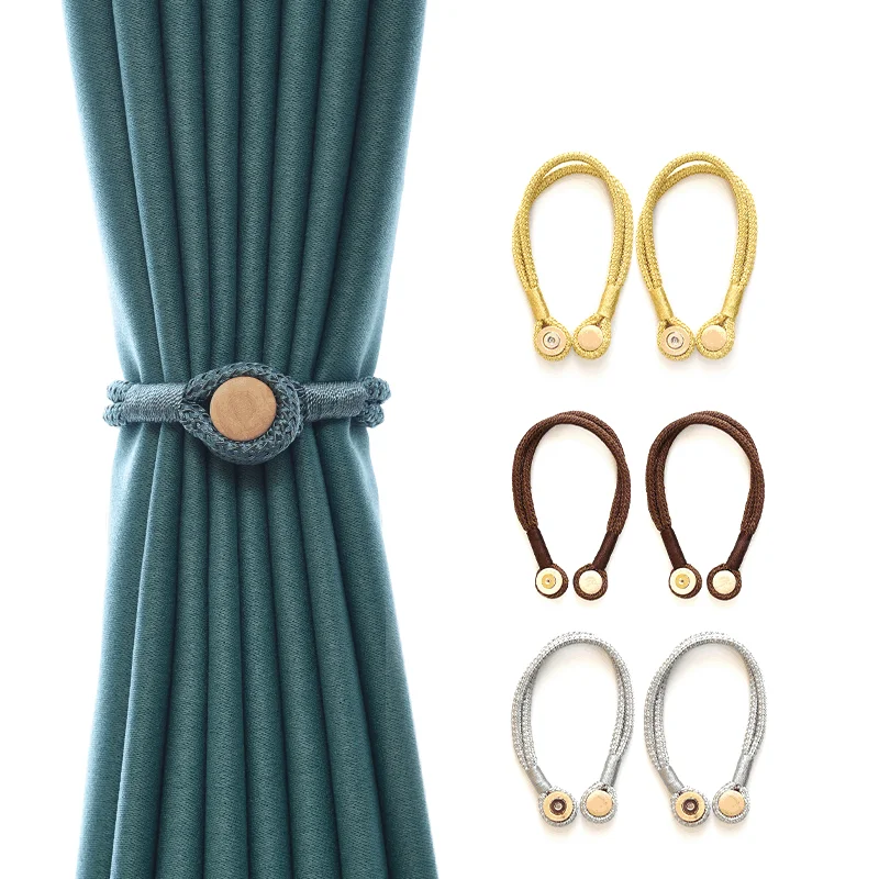 Braid Magnetic Button Curtain Accessories Curtain Accessories Home Decorative