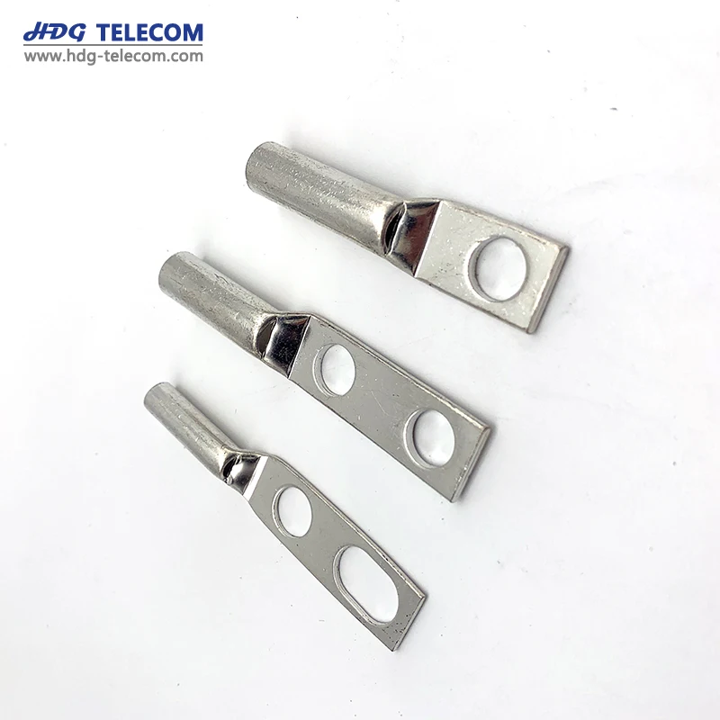 Double Holes Cable Lugs for 2 AWG Cable