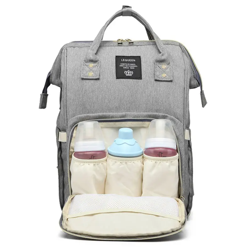 Multi-function charging maternity nappy mummy bag designer diaper backpack smart usb baby  mother father love Diaper Bag
