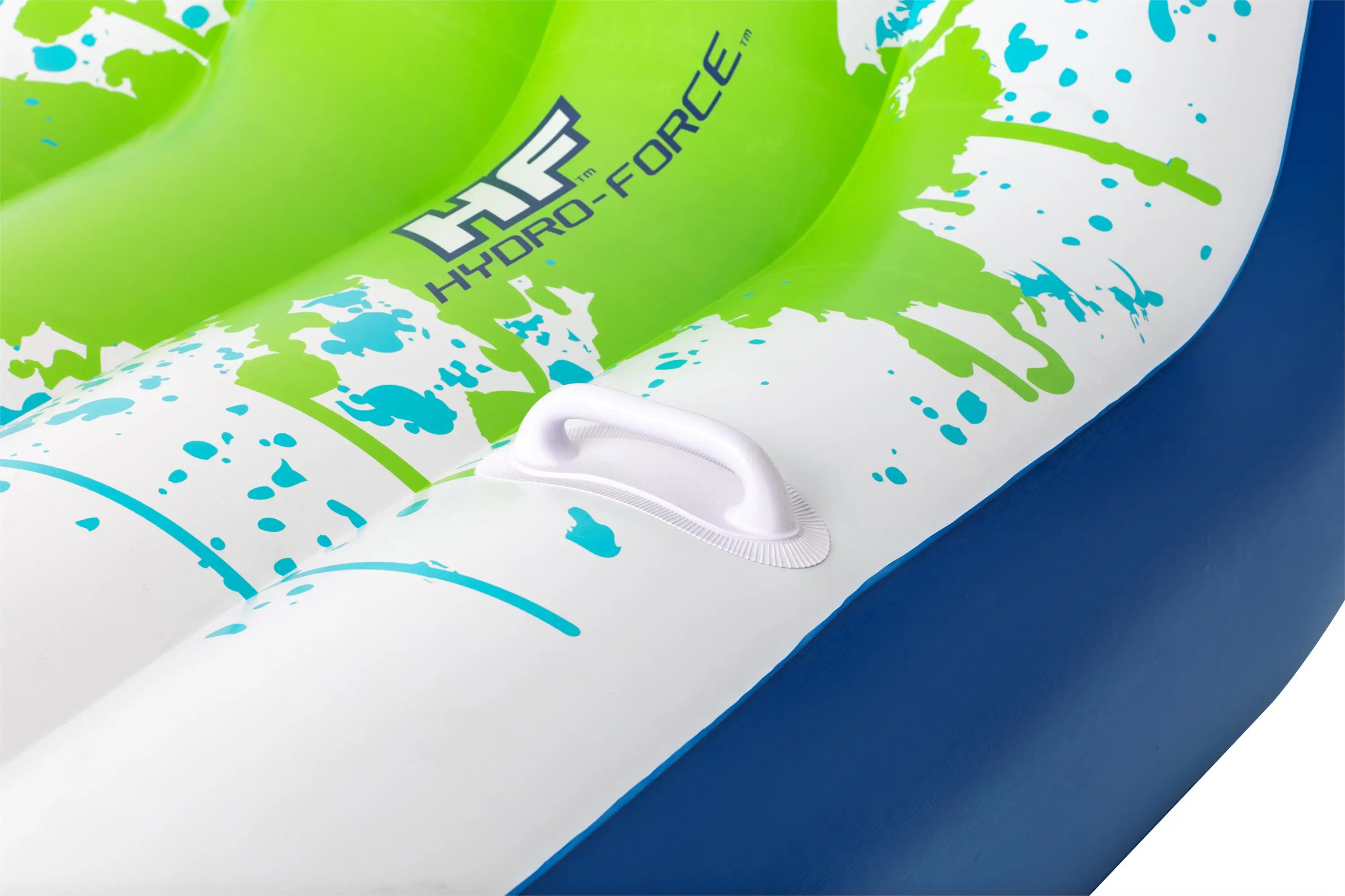 Bestway 43297 охлаждающий надувной остров для 2 человек, надувной плавающий аквапарк 2,21 м X 1,74 м