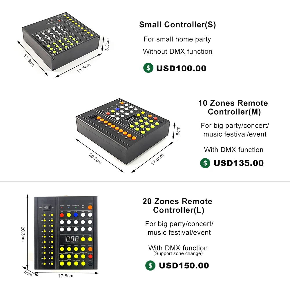 Favors Custom Parties Silicone Voice Activated LED Wristband Dmx Light Up Remote Control LED Bracelet