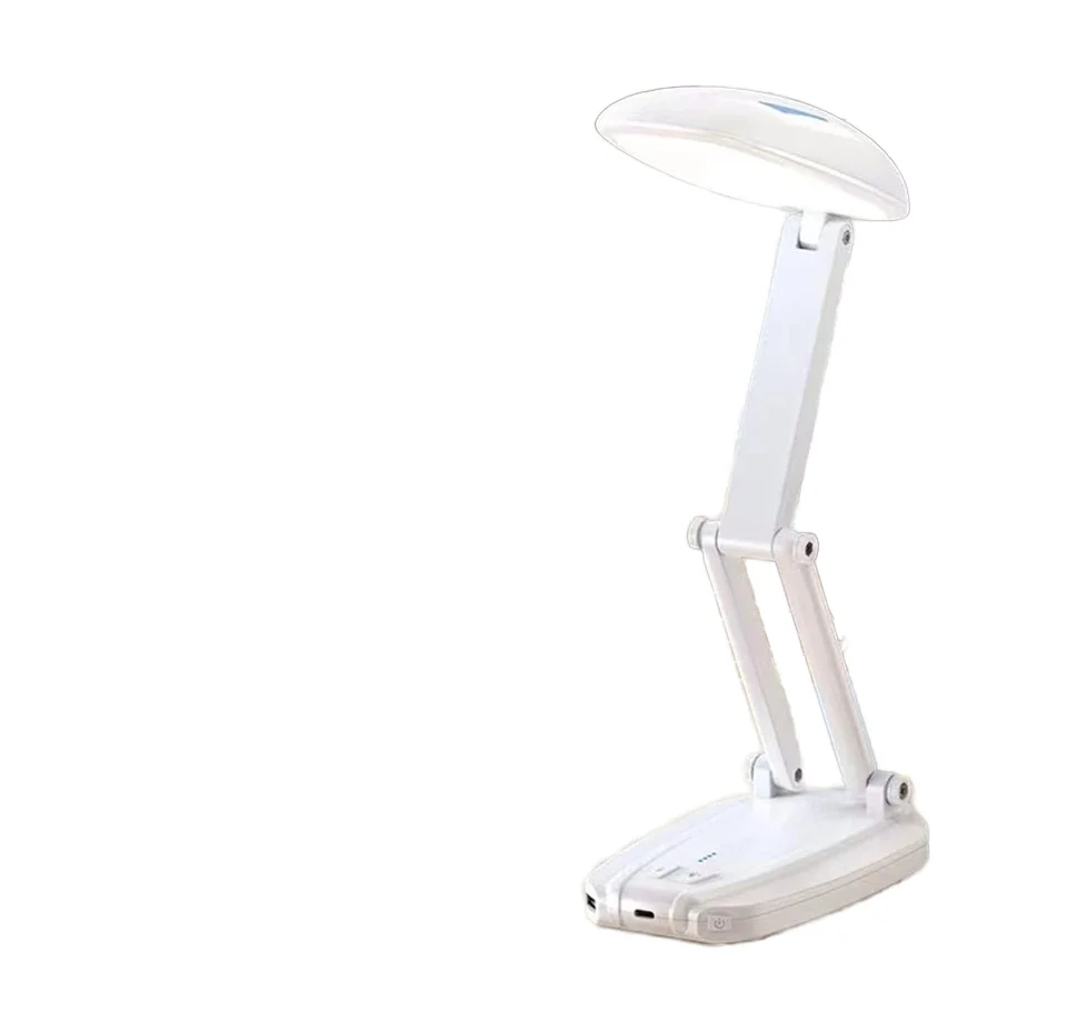 KHP-P6 Multifunctional Rechargeable Desk Lamp LED Light Portable Foldable Design Dual Speakers 3 Gears Foldable Table Lamp