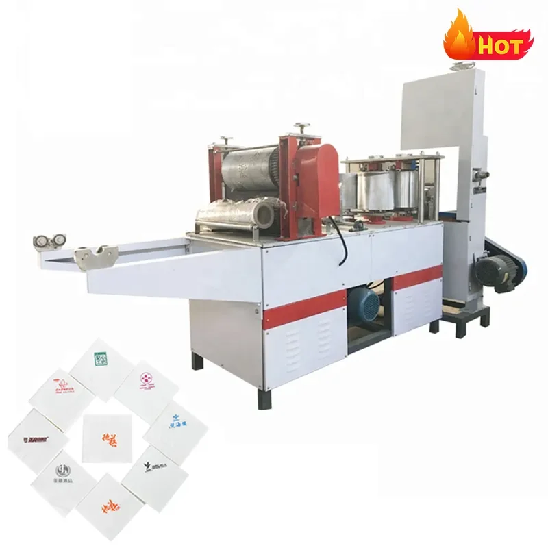 Factory Price Tissue Paper Machine Logo Printing Machine On Napkin
