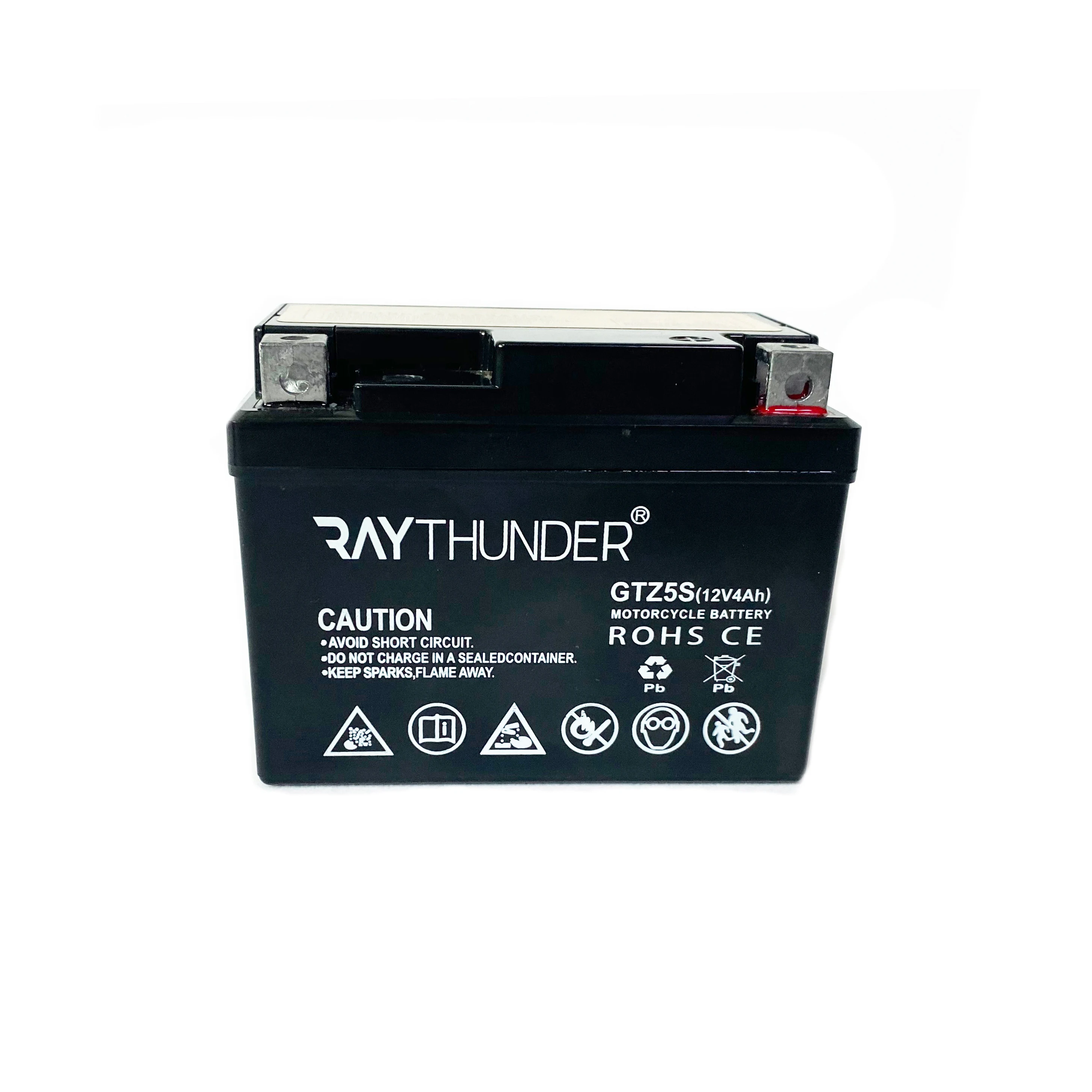 Свинцово-кислотная аккумуляторная батарея gtz5s 4ah 12v с электродвигателем