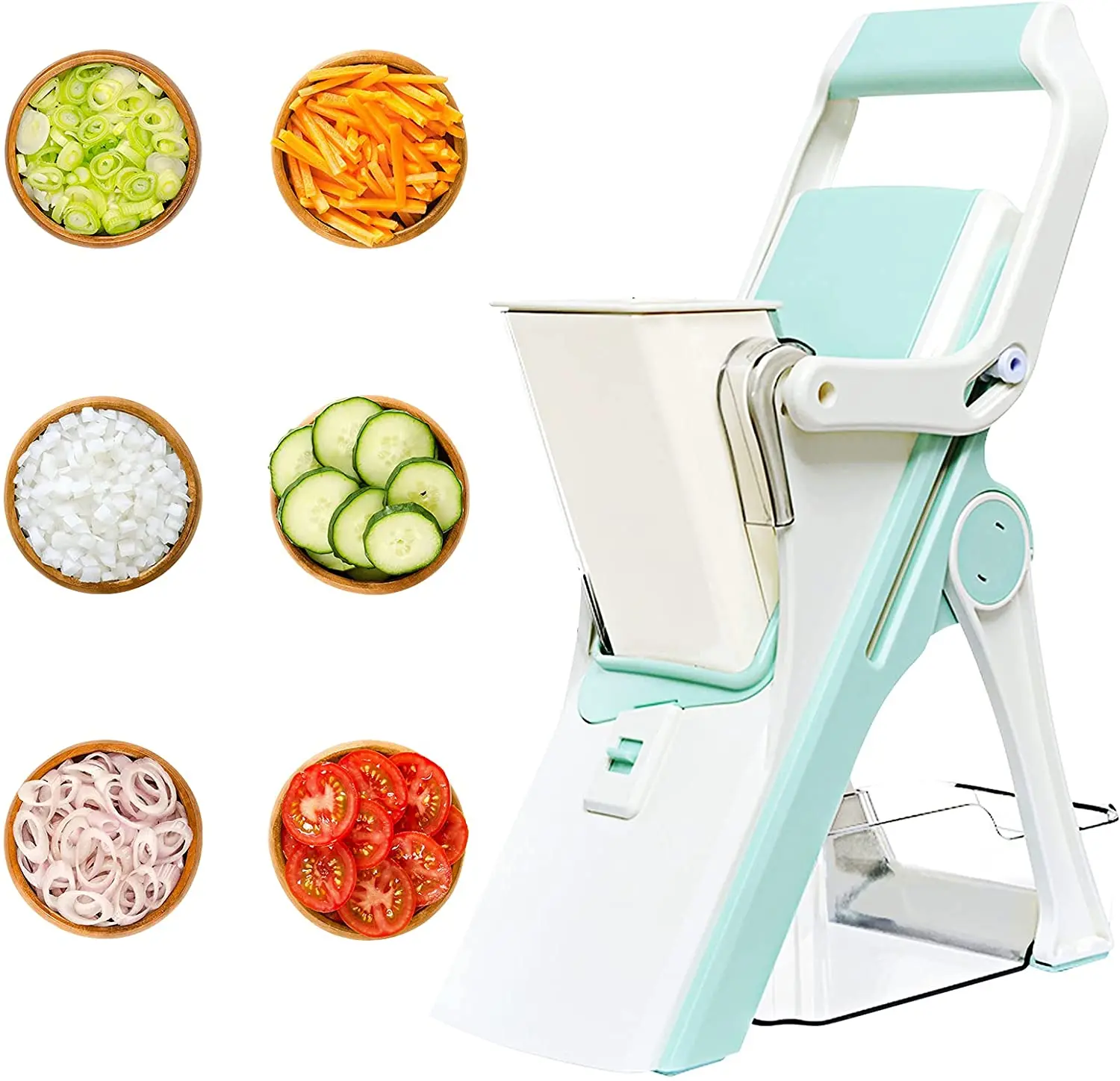 Hot Sale Manual Potato Chips Cutter Blade Stainless Steel French Fry Cutter potato cutter Vegetable Slicer