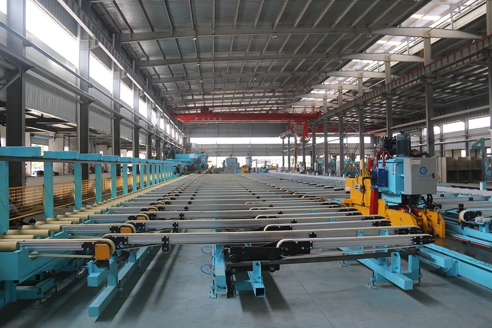 Aluminum profile cooling table (Independent updating)  extrusion line