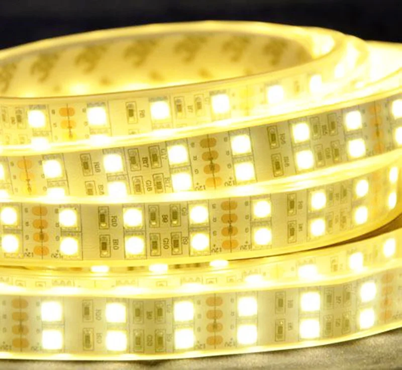 SMD 5050 60 120 LED/M 5M flexible RGB LED Strip tape waterproof led strip light rgb 12v 24v ultra brightness led stripe