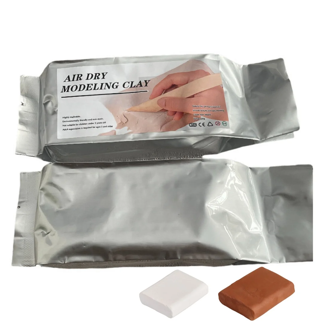 hot sell Non Staining High Quality 1000g Air Dry Modeling Pottery Clay  Diy Product