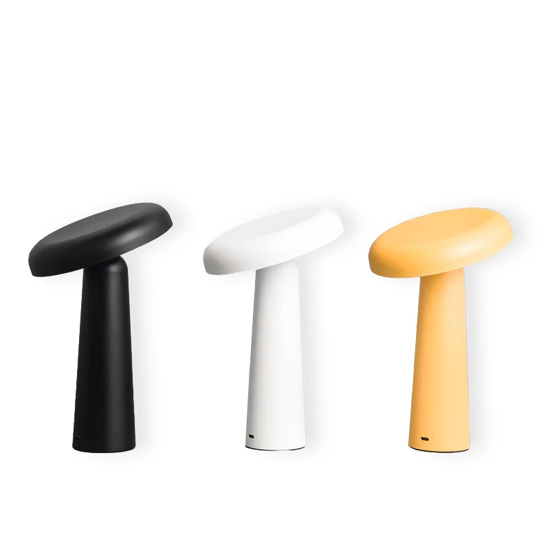 Modern Luxury Restaurant Cordless Battery Table Lamp Nordic Hotel  Bedside Light Smart LED Desk Lamp For Drop Shipping