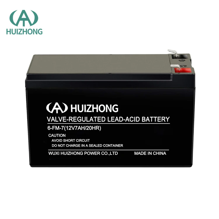 AGM Sealed Lead Acid Battery Maintenance Free VRLA 12V 7AH Rechargeable Battery