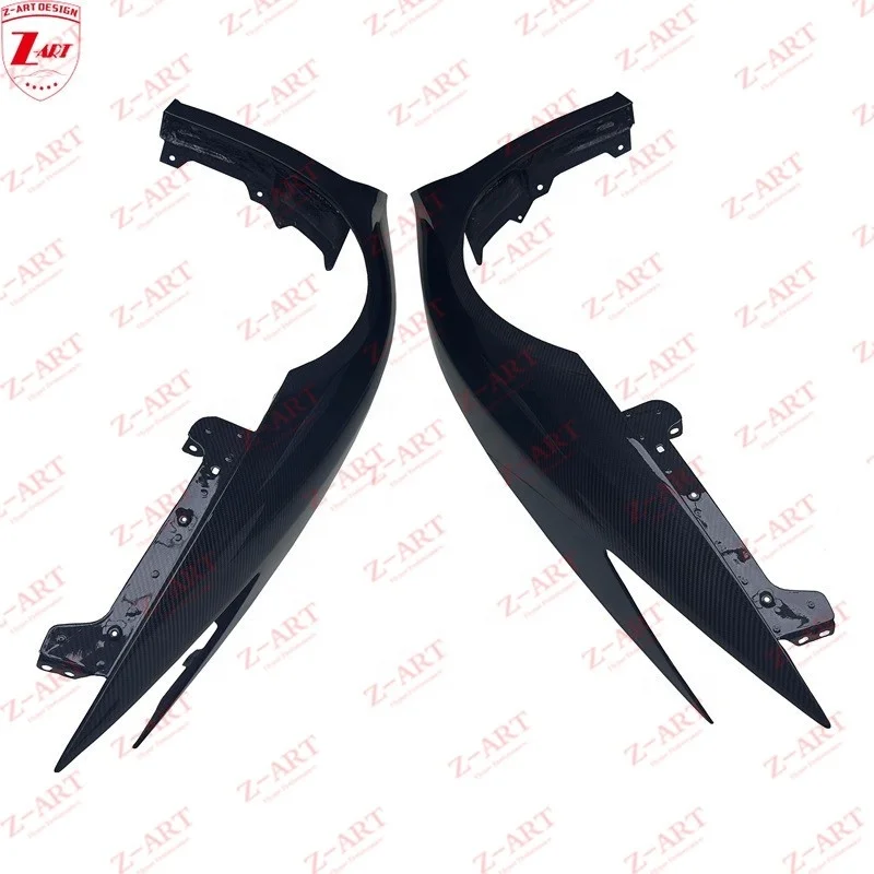 Z-ART Dry Carbon Fiber Front Fender for Aventador Prepreg Carbon Fiber OEM Fender For Lamborghini LP700 LP720 LP740 LP750 SV SVJ