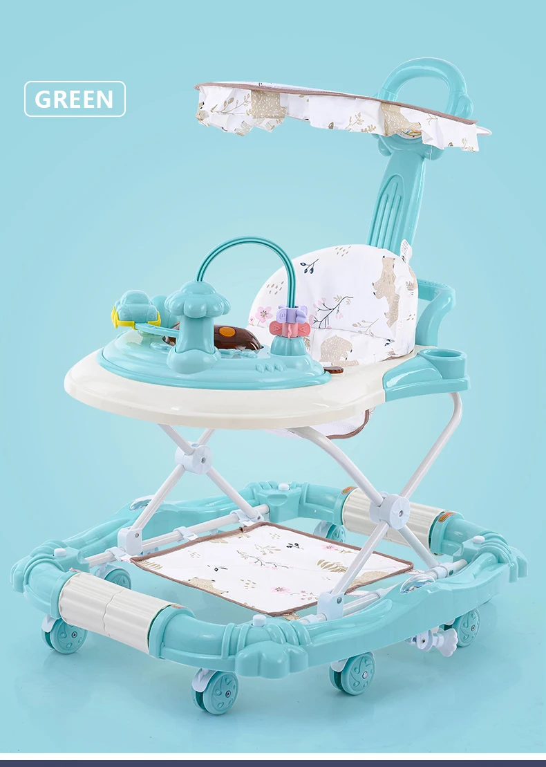 Детские ходунки 4 в 1 2022 для мальчиков и девочек 6-18 месяцев