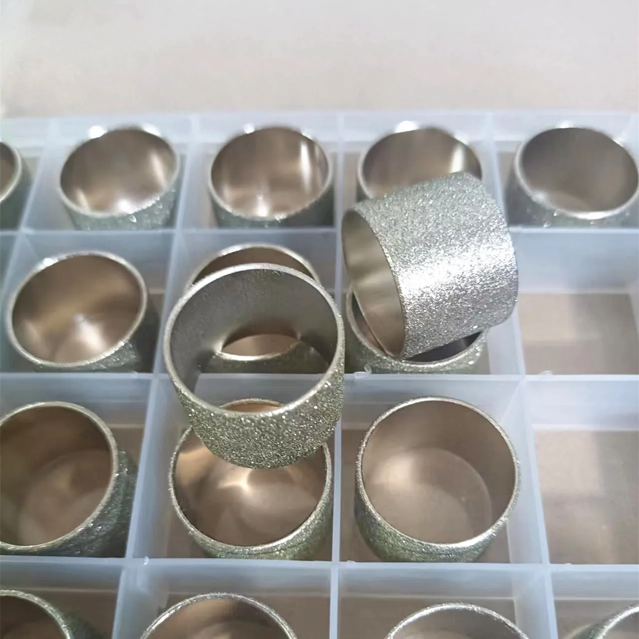 USA High Quality Glass Fine Grinding Electroplated Diamond Tube Pipe Brass Core With Nickel Coating