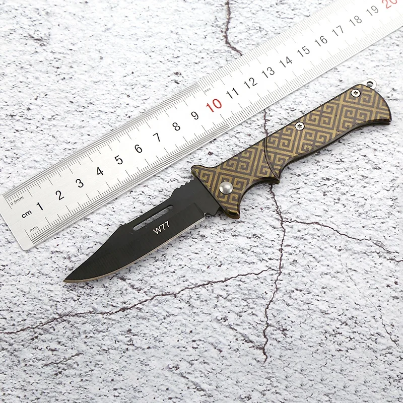 Stainless Steel Tactical Pocket Knife, Christmas Gifts, Fishing, Camping, Hunting, Outdoor