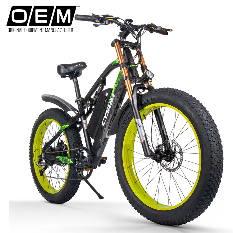 China Best Sale CYSUM M-900 1000w 26 Inch Mountain fat tire folding electric bike with CE and large size are arrival
