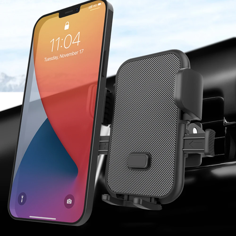 Newest Designed Universal Adjustable Car Vent One Touch Car Phone Holder