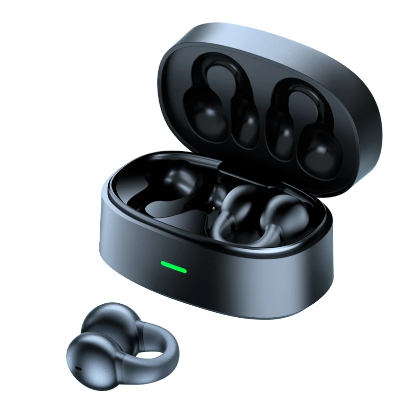 New Design Clip Headphone Sports Hi-Fi Stereo Low Latency TWS 5.3 Wireless Earbuds