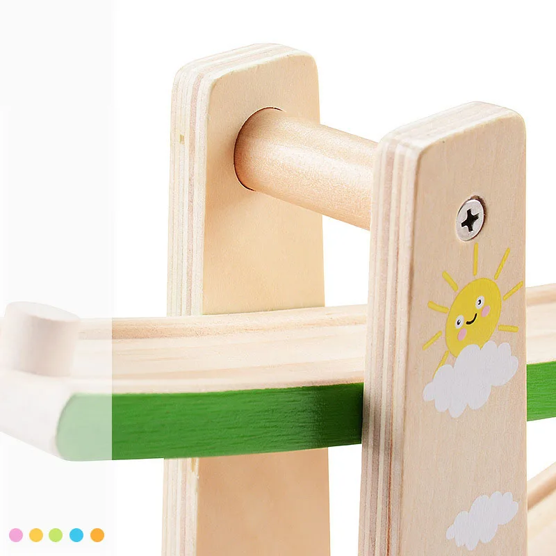 Unisex Educational Car Vehicle Parking Garage Toys for Preschool Kids Mini Level Play Competition Game Customizable Logo