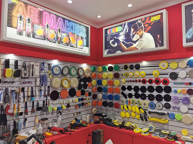 5inch 125mm Auto detailing car care repair scratch buffing right bevel edge cutting disc da car polishing pad