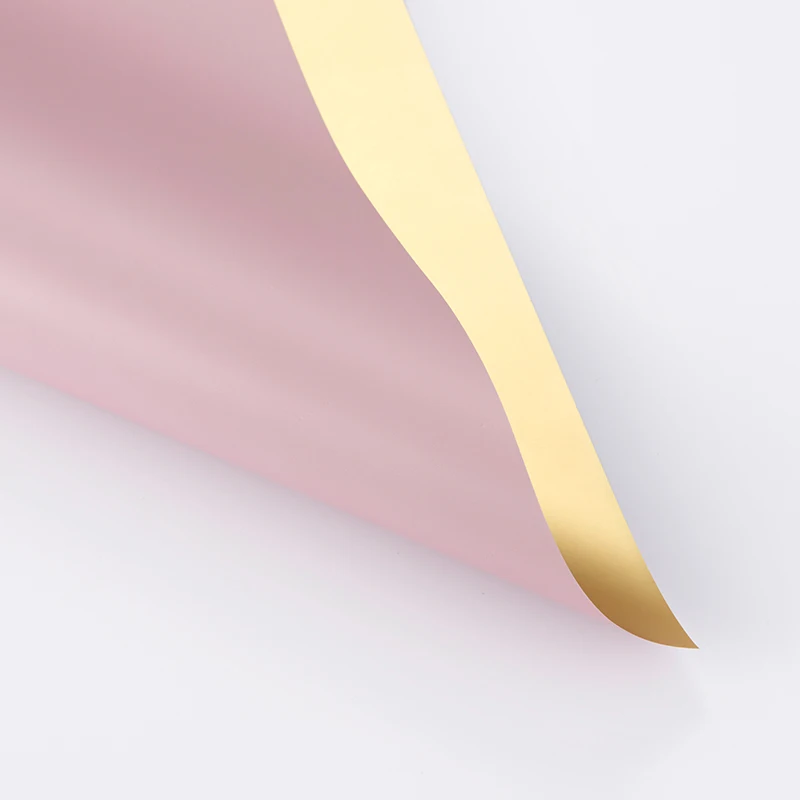 
Good quality factory directly plastic gift wrapping paper roll packaging materials for flower metallized coated with prices 