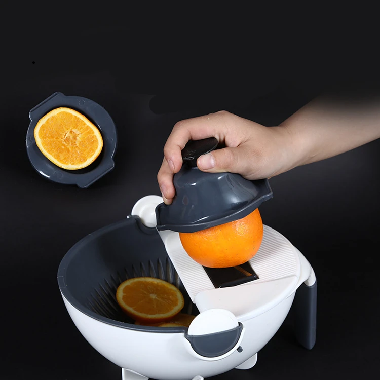 Multifunctional manual grater vegetable cutter 9 in 1 vegetable cutter