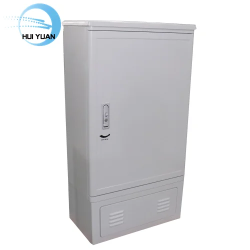 288 Core Outdoor Cabinet  for Splitter Cassette SMC Fiber Optical Distribution Frame Cabinet