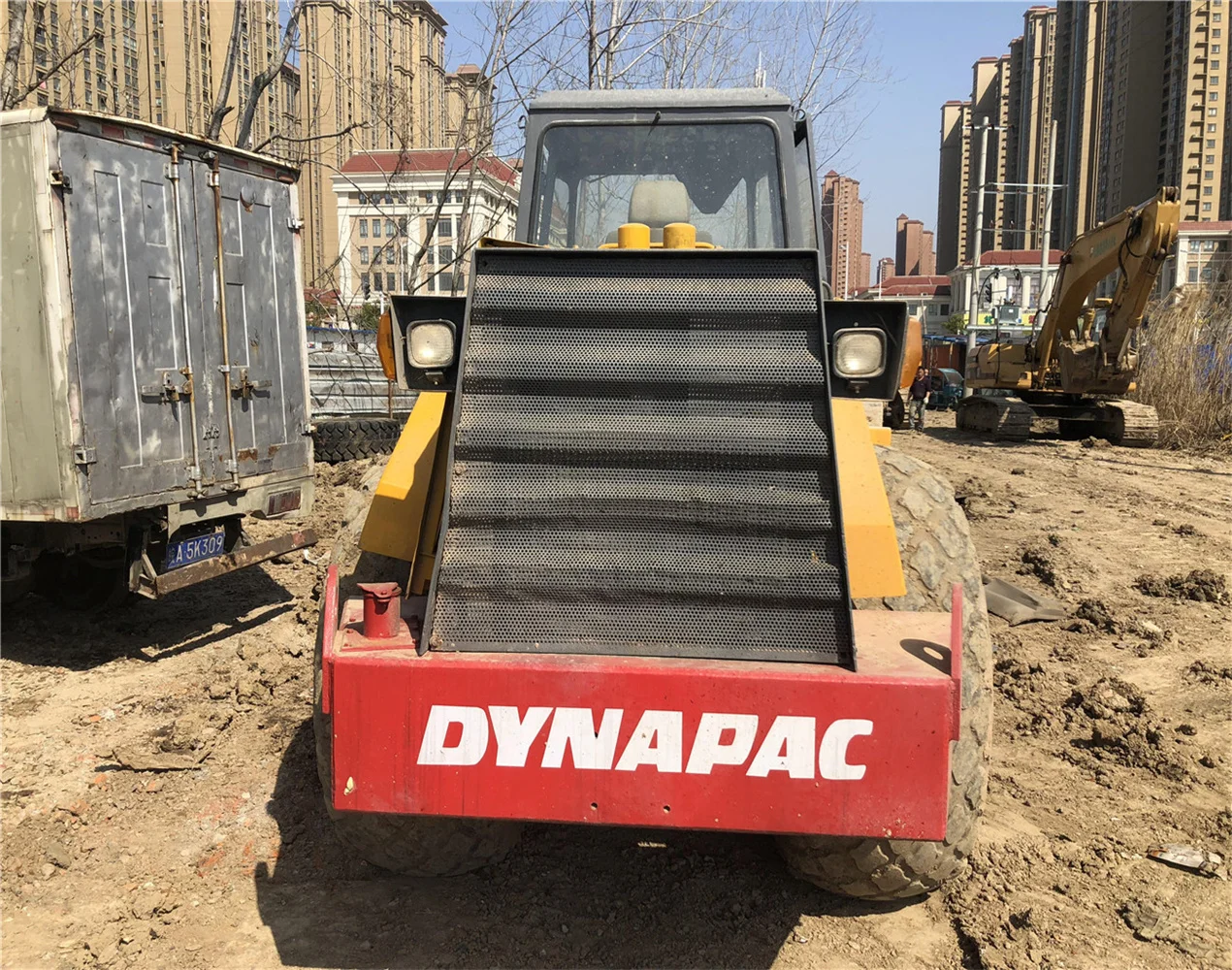  Used Dynapac CA30D road roller Secondhand 15Ton soil