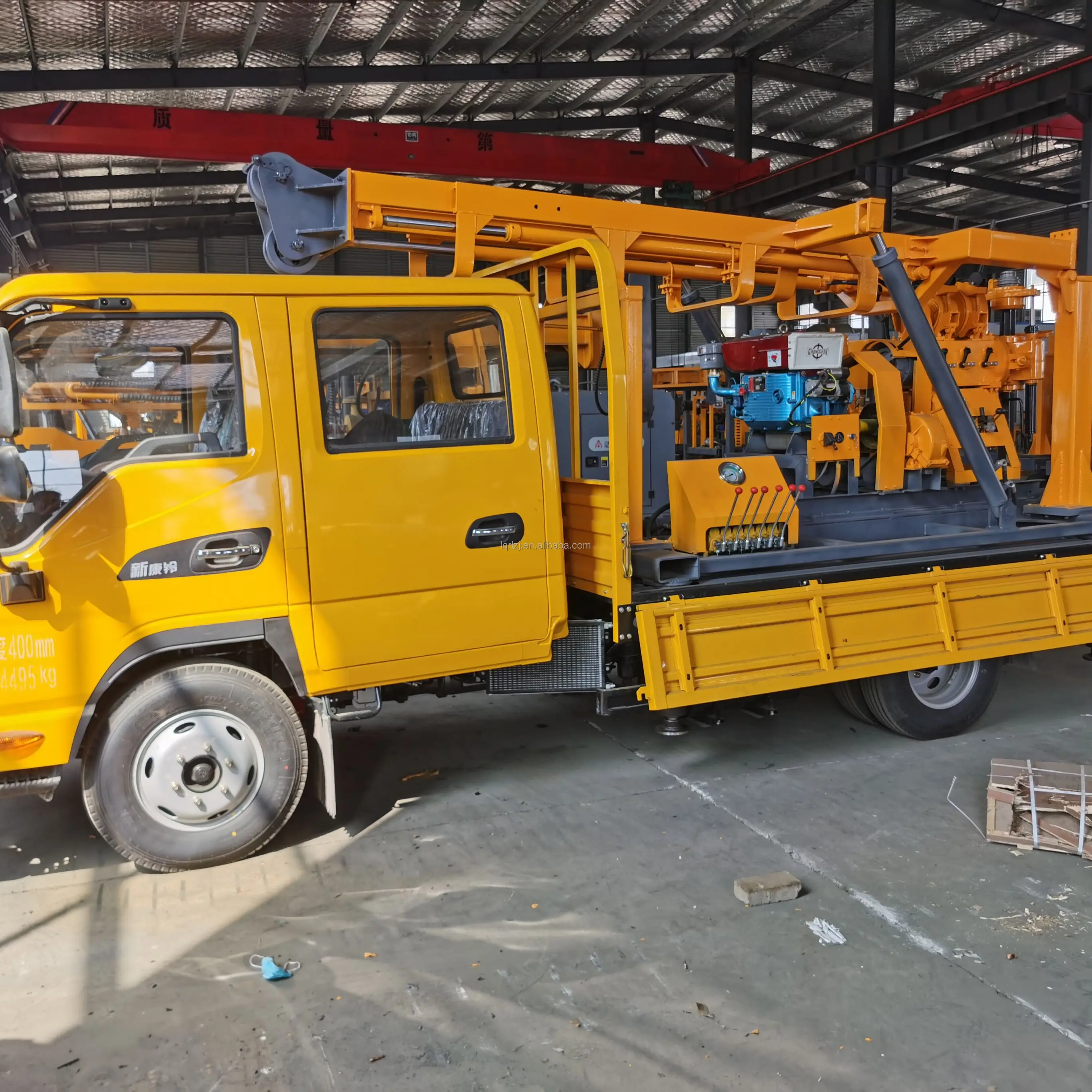 200 meters water wells drill rig truck rotary truck mounted drilling rig for sale