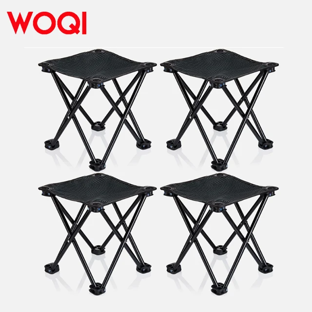 WOQI Mini Lightweight Picnic Folding Camping Chair Garden Beach Portable Folding Chair