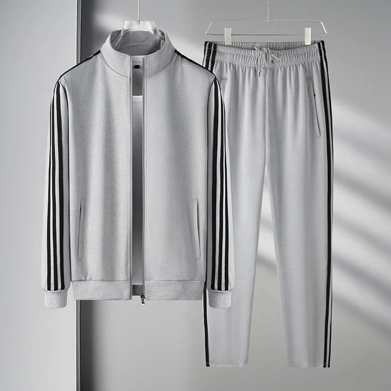 High Quality Hoodie Suit for Men Teenagers Casual Oversized Zipper Hoodie Fashion Brand Cross-Border Sports Suit For Men