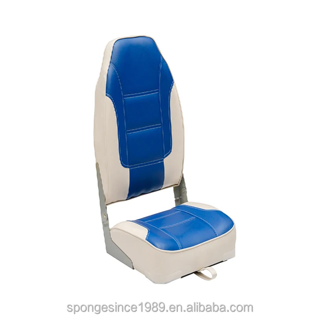 Top Quality High Back Folding Seat Pontoon Boat Chair Manufacture Other Marine Suppliers Fishing Boat Seat