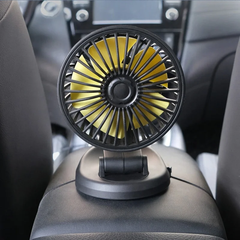 2022 new products 12v mpv car automotive interior accessories fan car dc 12v foldable strong wind F409 CE OEM