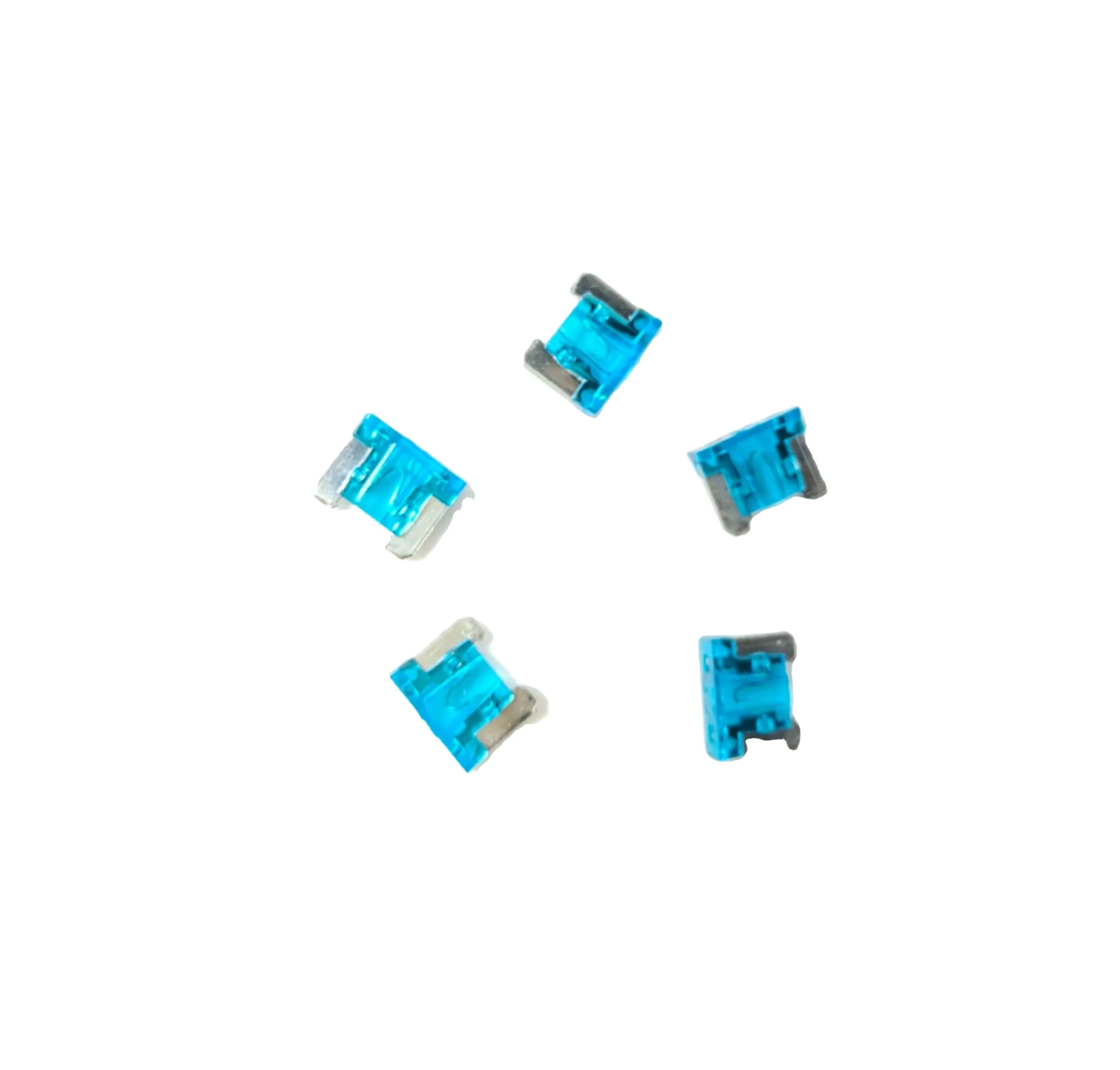 JZ  15 Amp plastic box packing car micro mini fuse blue auto blade fuse